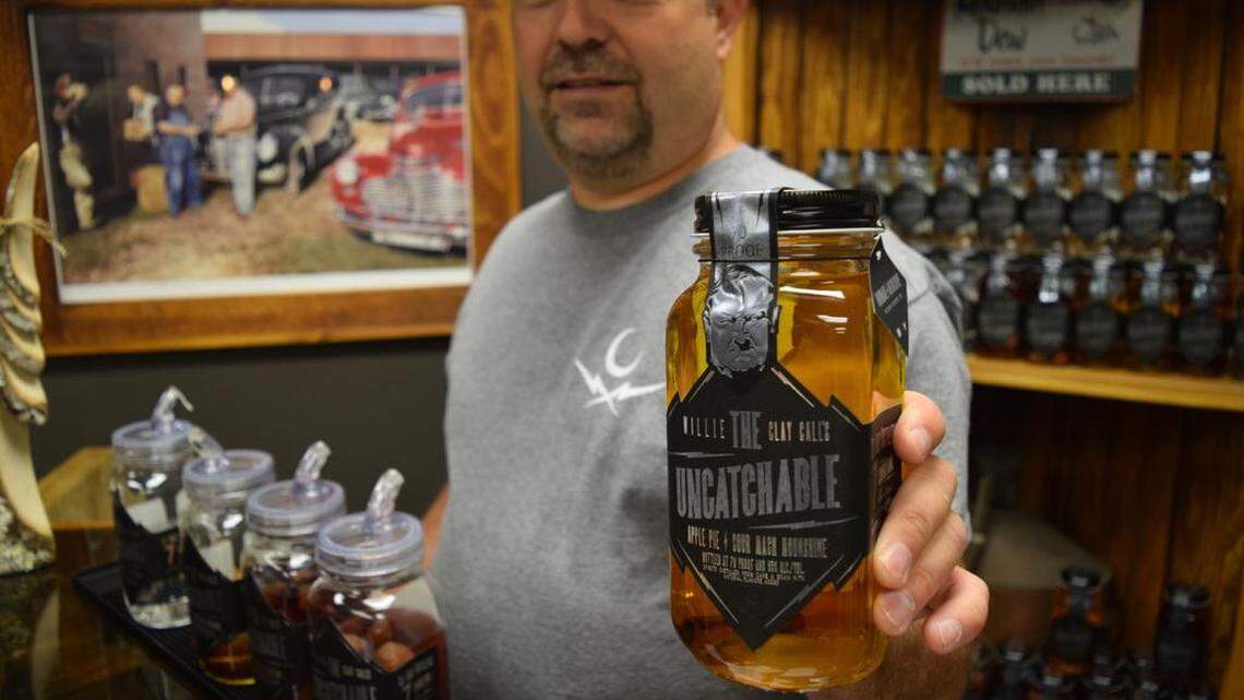 Brian Call of Call Family Distillery in Wilkesboro, one of the many places in North Carolina that claims to have been the capital of bootlegging.
