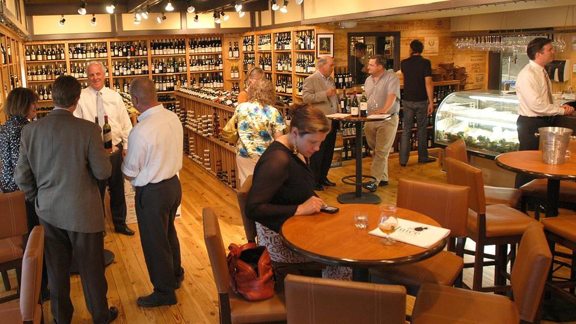 Foxcroft Wine Co. combines a wine shop with a small-plates restaurant.
