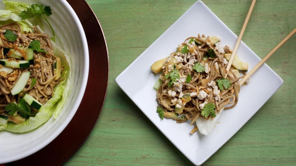 Asian Peanut Noodle Salad