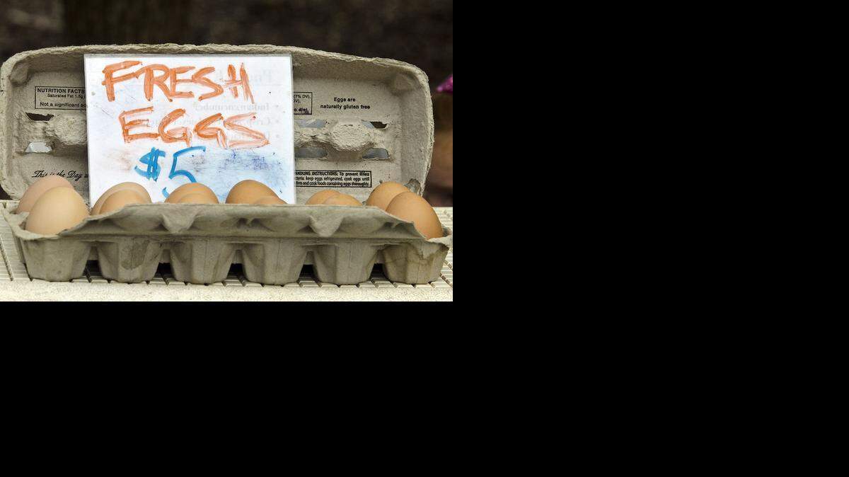 
Fresh eggs in the carton can be refrigerated for weeks. 
