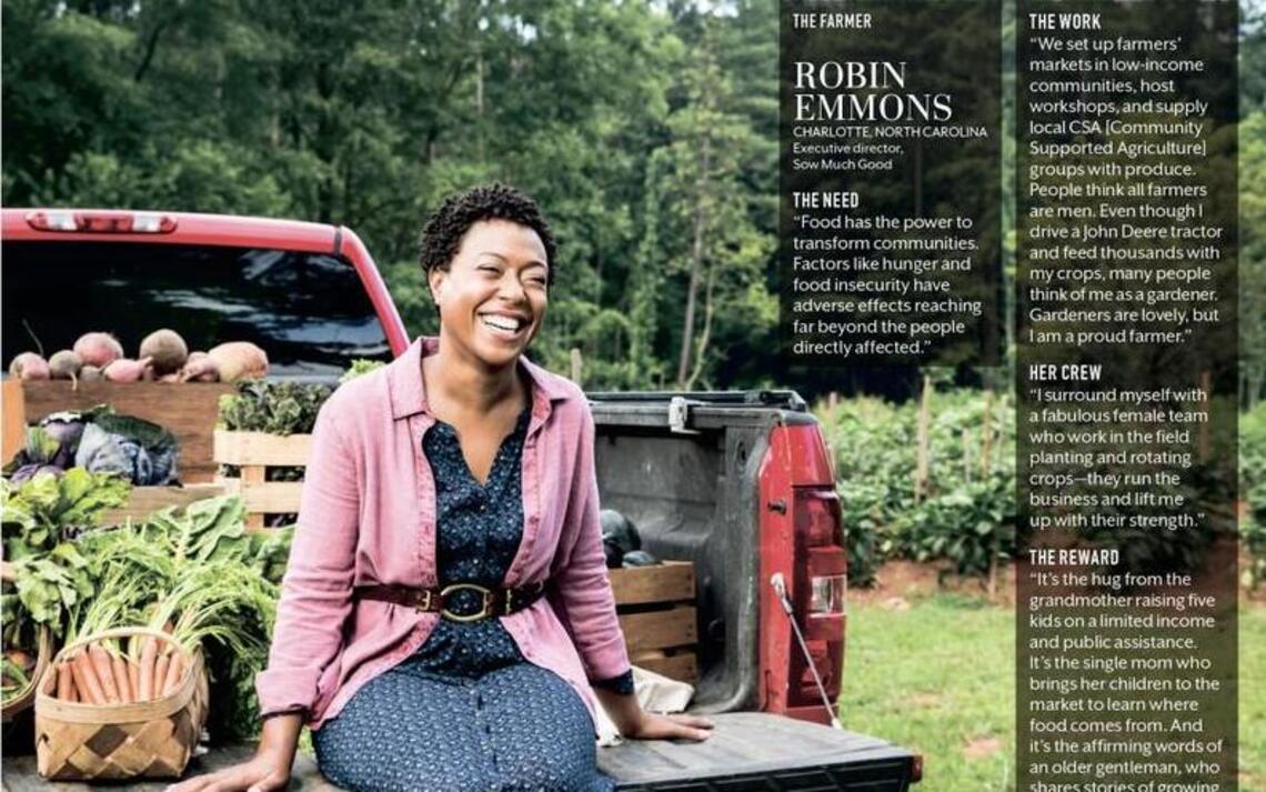 Robin Emmons honored by Southern Living