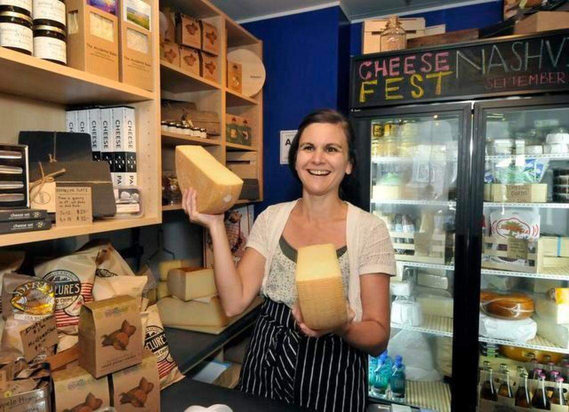 Rachel Klebaur of Orrman's Cheese Shop.