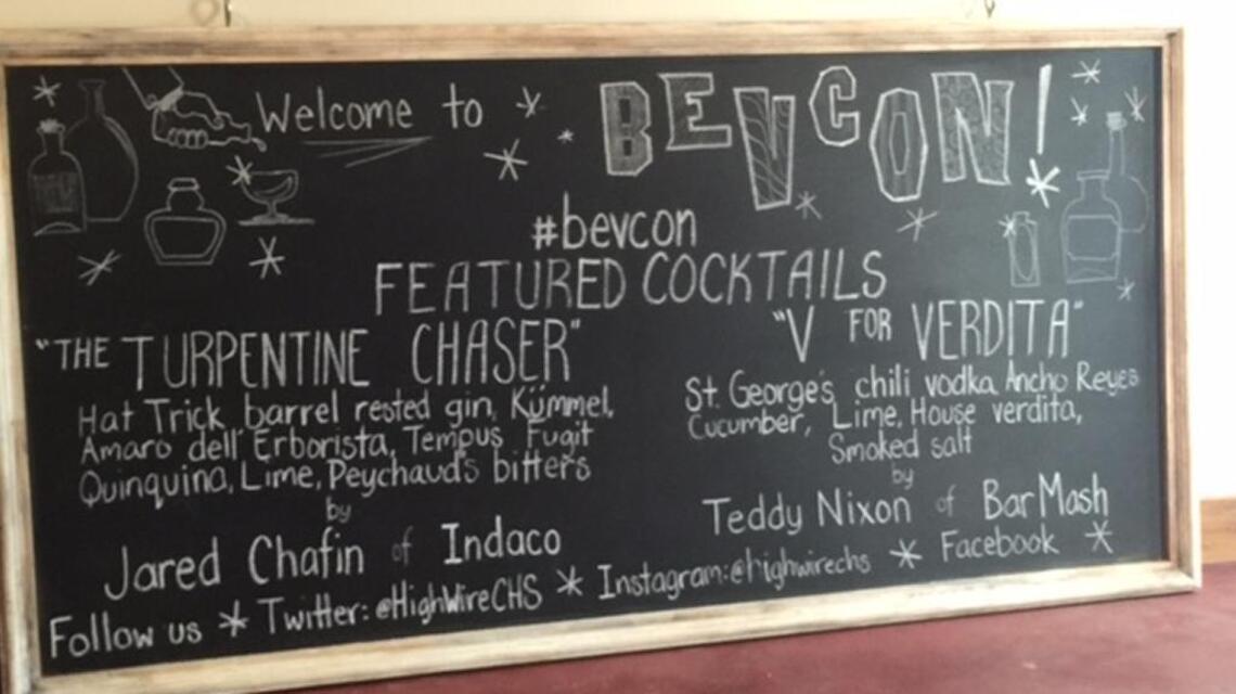 Drink, work, drink, work: Reporting in from BevCon in Charleston
