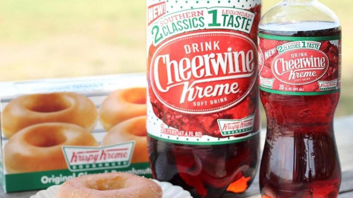 Cool food news: They put Krispy Kreme in your Cheerwine
