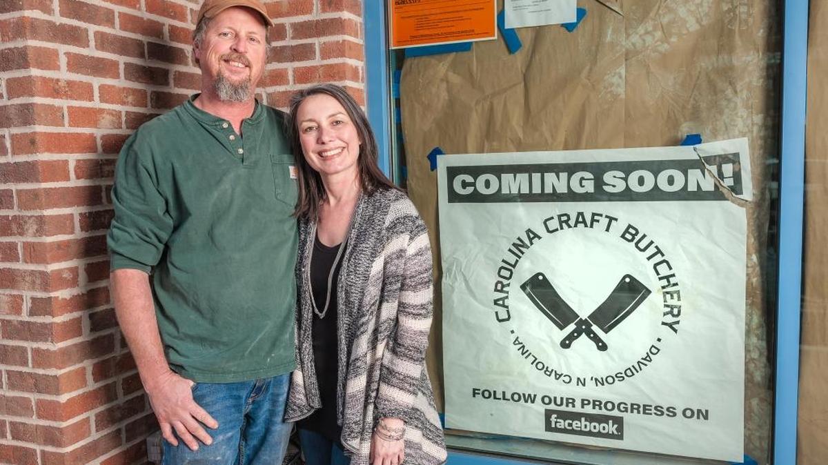 Lee and Domisty Menius will be reopen Carolina Craft Butchery in Davidson on Saturday, and then offer more hours.