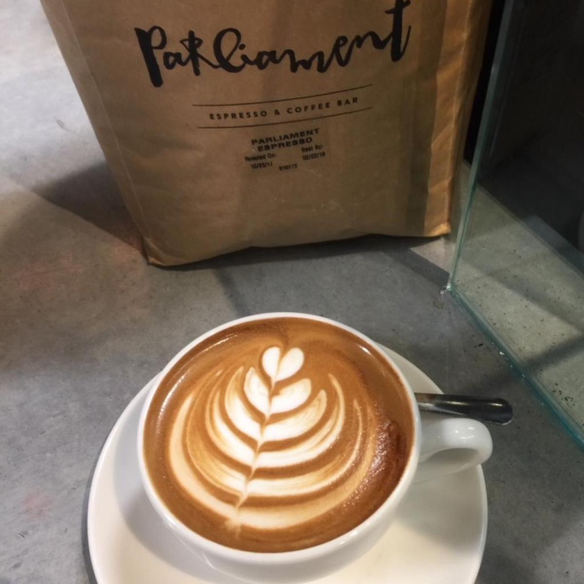 Good morning, latte art.