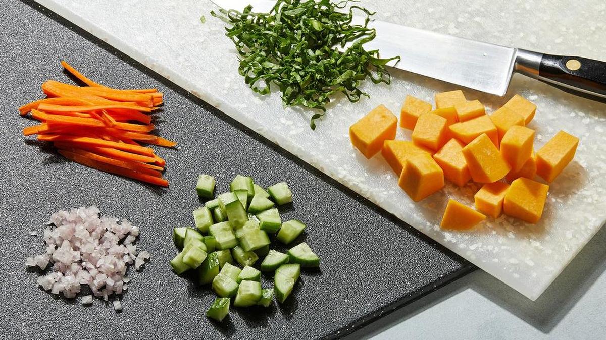 Home chefs should learn the terminology when it comes to knife skills. It makes a difference in how your dish turns out.