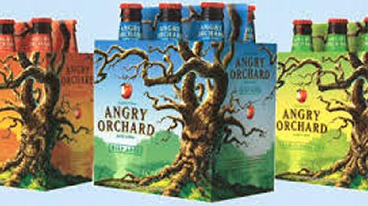 
A couple of batches of Angry Orchard cider are being recalled because the bottles can explode. 
