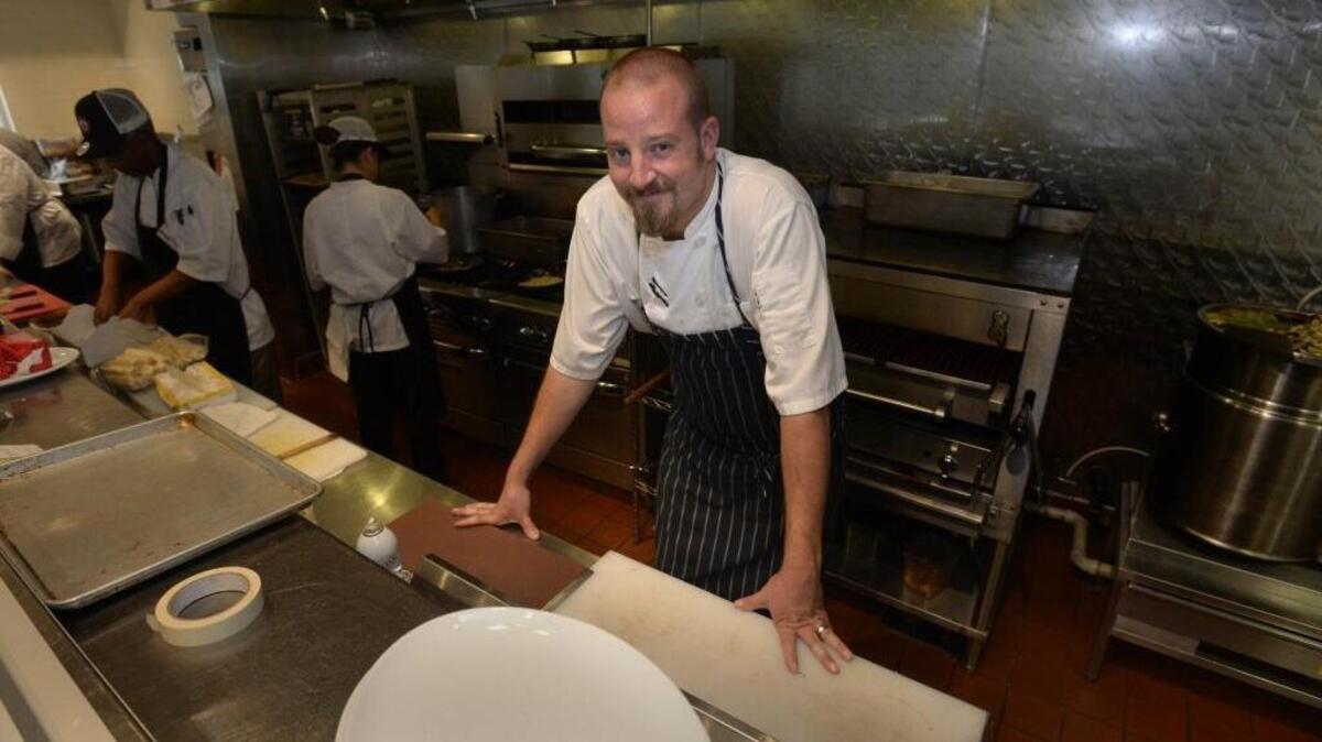 Executive chef Ben Philpott presided over the kitchen at both locations of Block & Grinder.