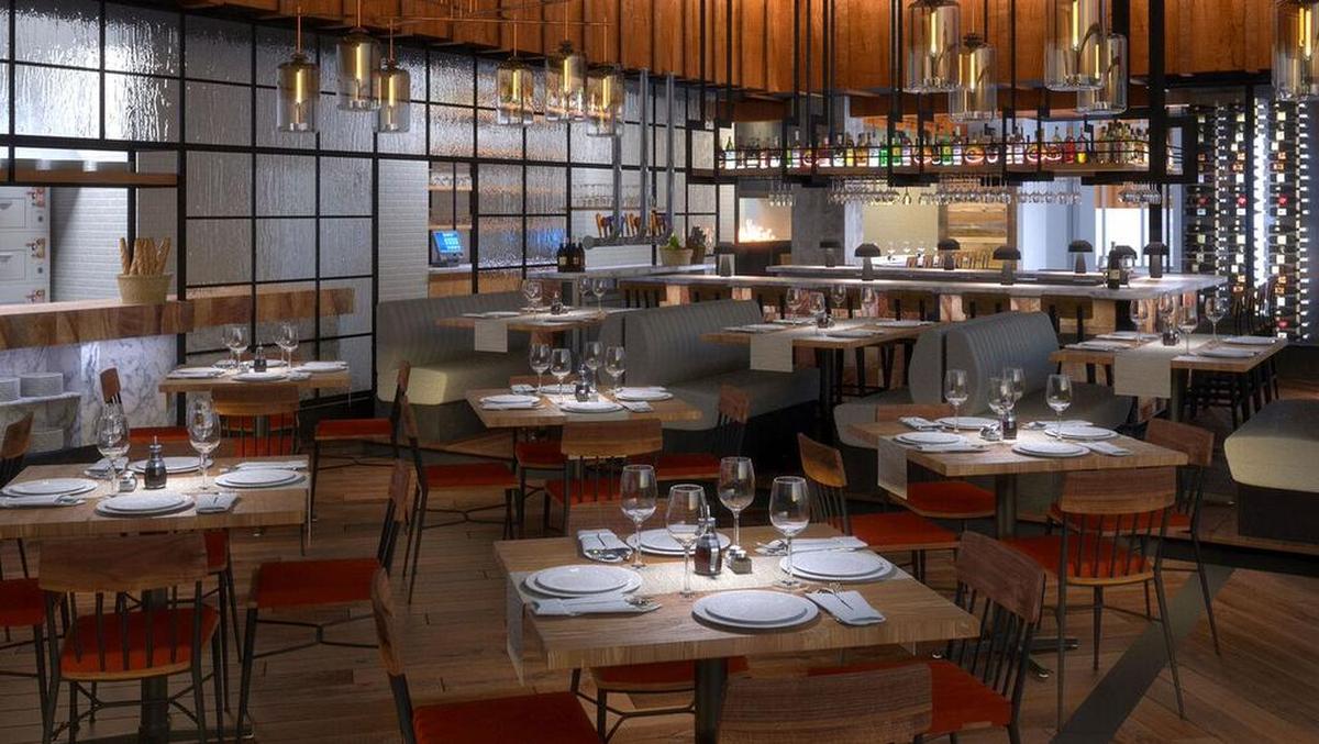 Angeline’s at the Kimpton Tryon Park will face on Third Street in uptown Charlotte.