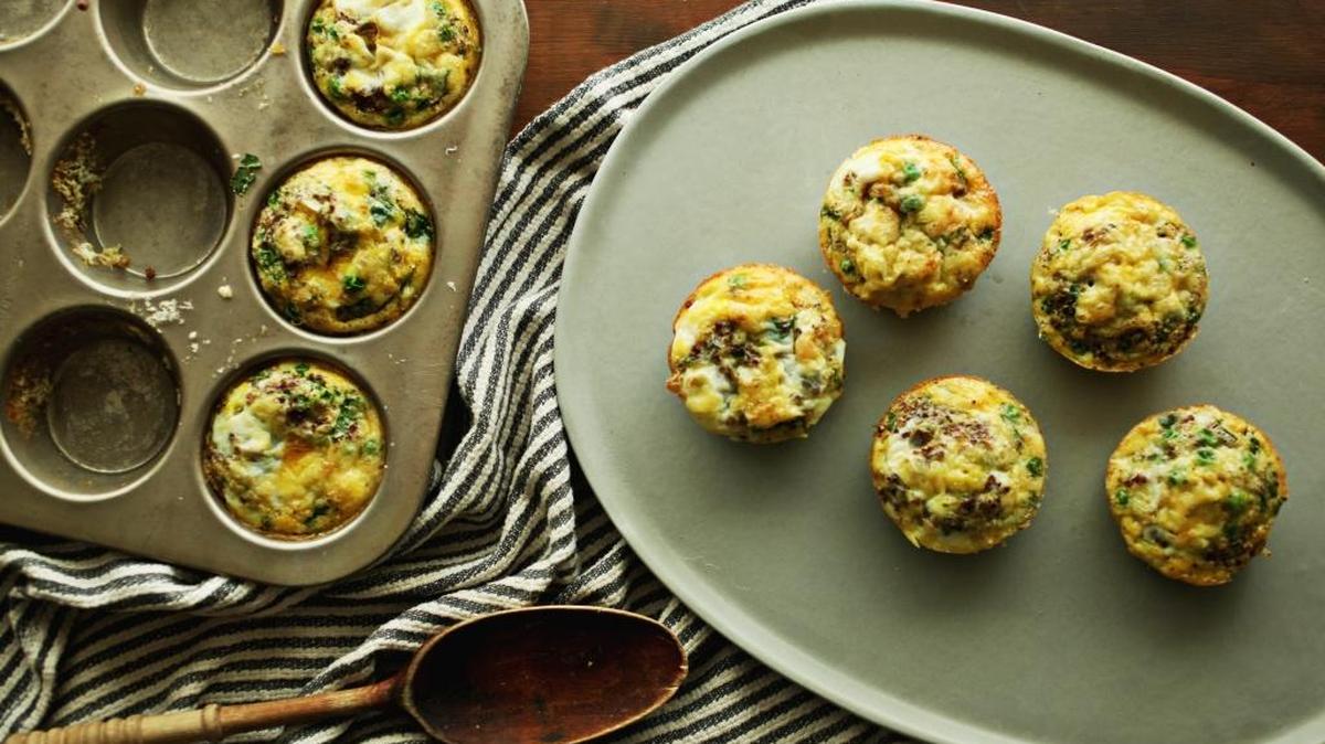 Frittata Muffin recipe for any grain.