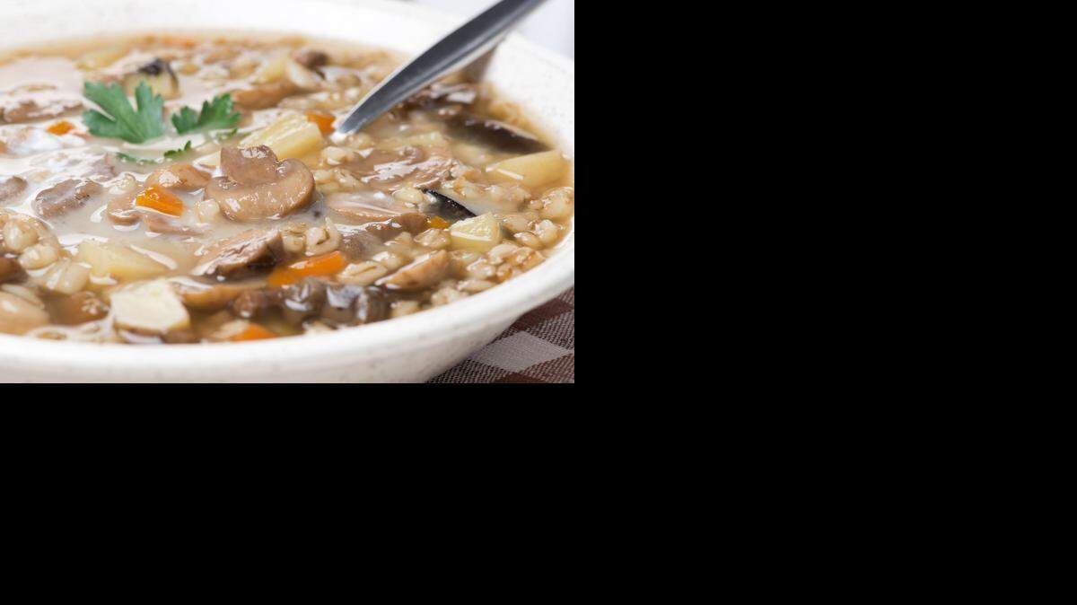 
A hearty, healthy soup.

