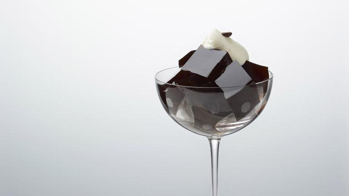 Coffee gelatins offer all the coffee flavor with precious little bitterness - and a mild buzz of caffeine, if you don’t opt for decaf.