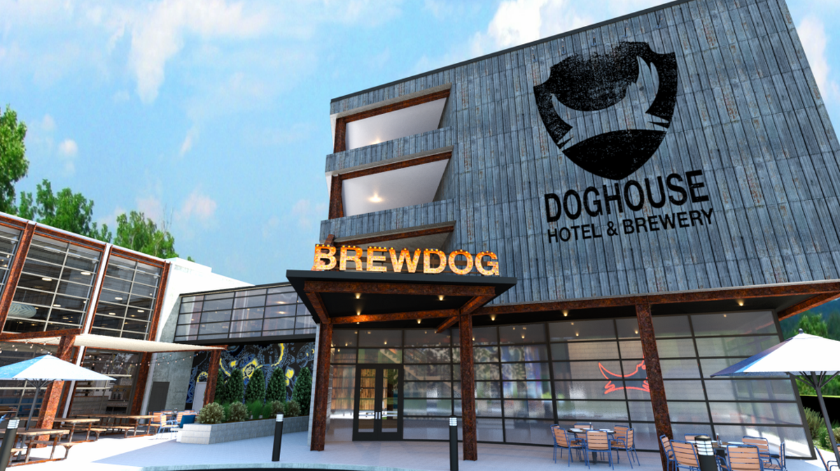 Brewdog’s planned hotel in Columbus, Ohio, would be a part of a new sour-beer brewing facility.