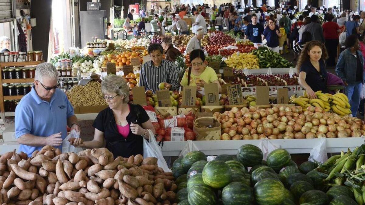 The state-run Charlotte Regional Farmers Market pulls in shoppers with a variety of vendors, from local farmers to buyers who bring in produce from all over the country.
