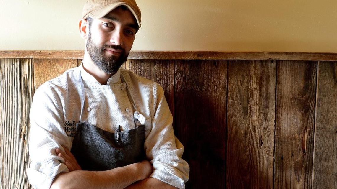 Clark Barlowe, head chef of Heirloom Restaurant, says Frank Scibelli will be his first minority shareholder.