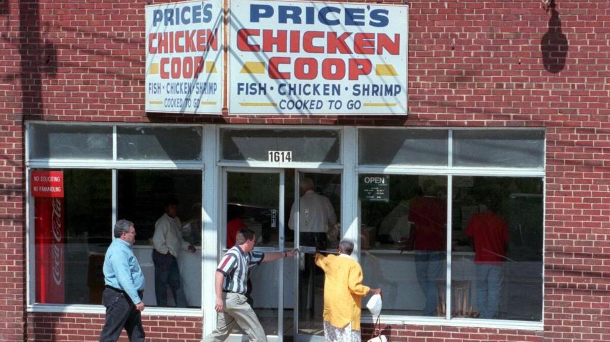 Thrillist has a few places missing from its list of “best” fried chicken places.