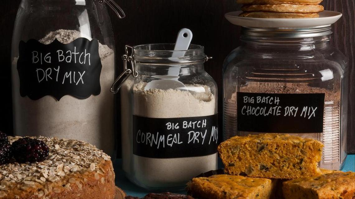 Oh, the places you can go with these three DIY baking mixes.