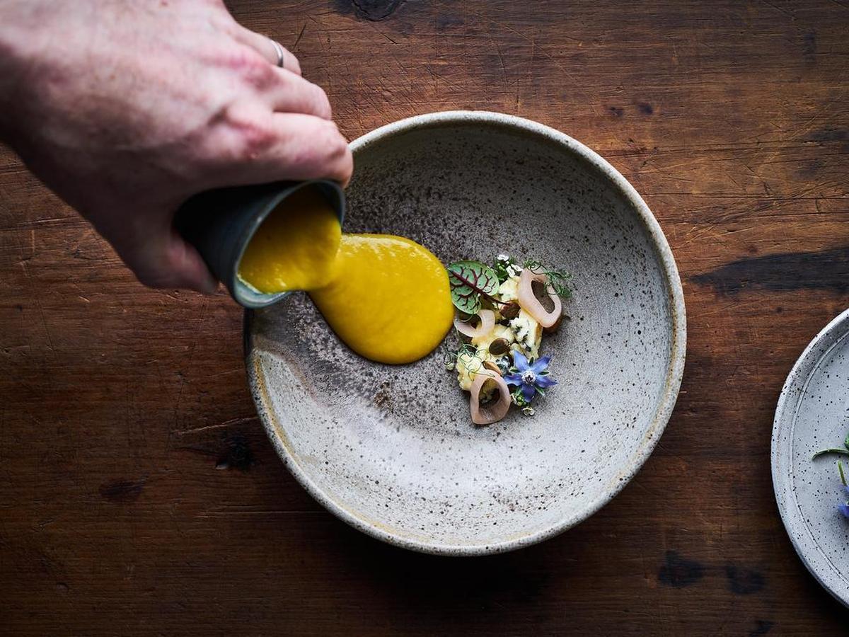Candy roaster pumpkin soup