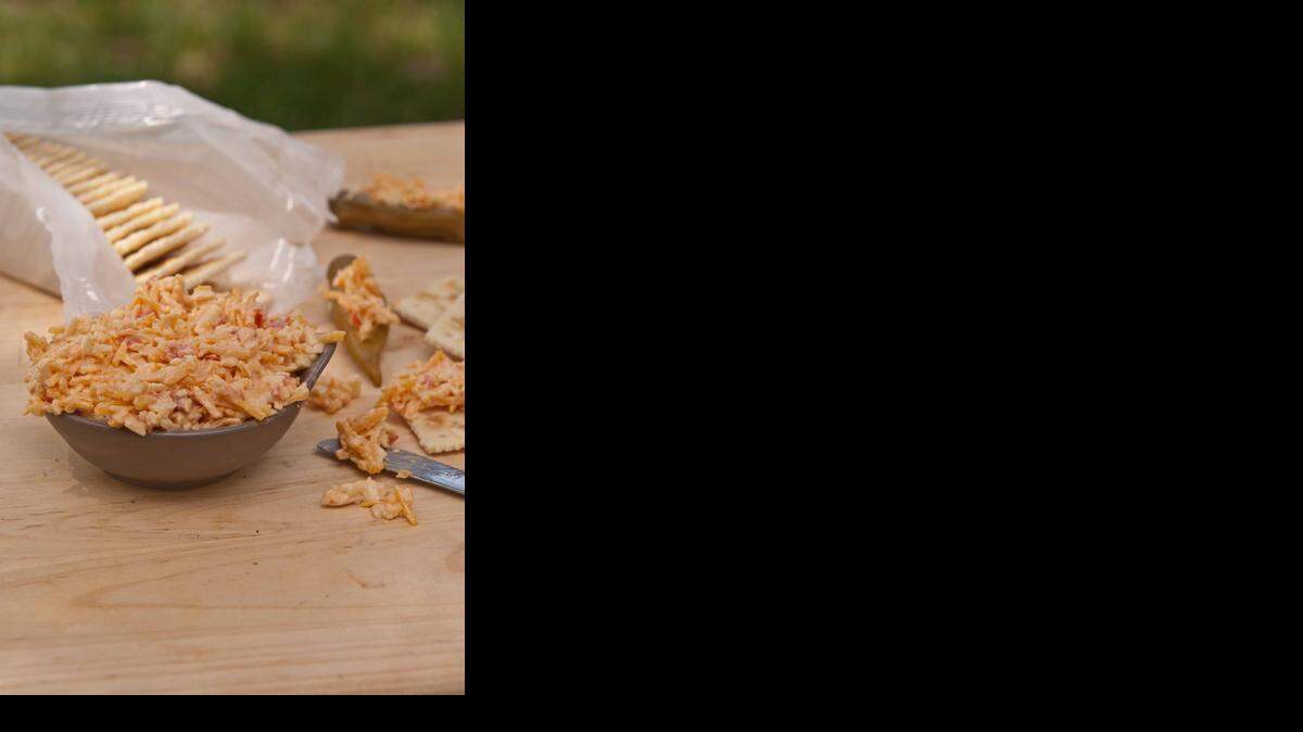 
This Classic Pimento Cheese comes together easily if you have a food processor.

