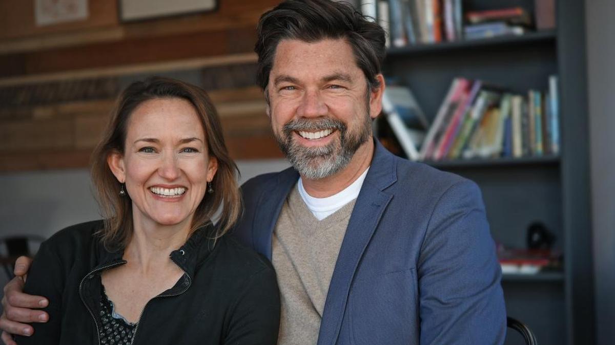 Sean Lilly Wilson, shown with his wife, Carolyn, is the founder of Fullsteam in Durham and one of the originators of the law that allowed higher-alcohol brewing in North Carolina.