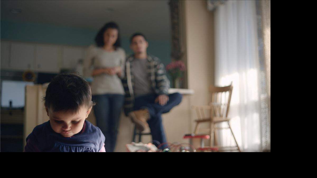 
An ad campaign for autism points out that lack of eye contact can be a sign. Beyond regular developmental screenings by doctors, parents should contact their doctors if they suspect a problem with the way their child plays, learns, speaks, acts or moves.
