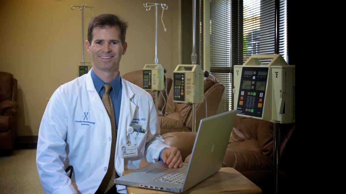 
Dr. John Powderly leads Phase I clinical trials of immunotherapy drugs at Carolina BioOncology Institute in Huntersville.
