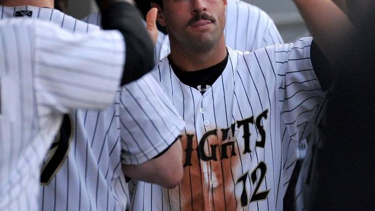 
Ethan Wilson is back in baseball after a kidney transplant.
