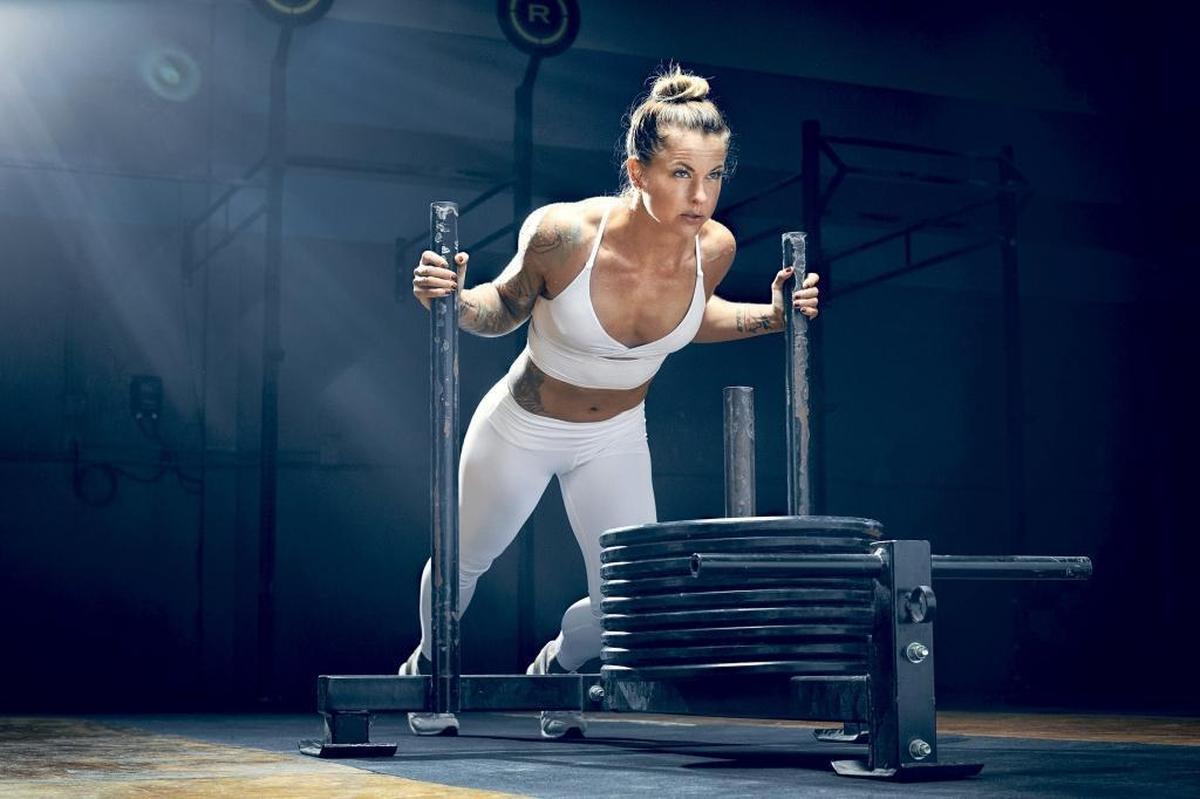 Christmas Abbott, 35, says she’s begun to start feeling her age as an athlete. “Relative to what I want to do for my athletic career, my body’s going, ‘Yo, b---- – you’ve had enough,’ and my mind’s going, ‘We’re not done,’ ” she says, laughing. “So both sides are negotiating that right now.”