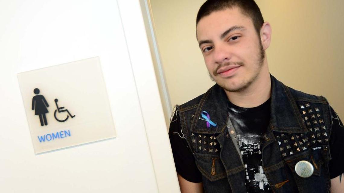 Liam Johns, who was born a girl and began transitioning to a man in 2009, says he was attacked in a women’s room when he was 19 and “looked like a 13-year-old boy.” In 2016, by then with a beard, mustache and a deeper voice, he chose to use the men’s restroom even though his birth certificate says he’s a girl.