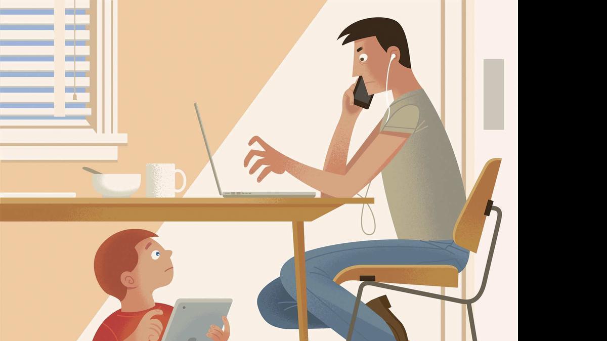 
Parents have a better chance of shaping a child's electronic habits if they set aside family times to put down devices.
