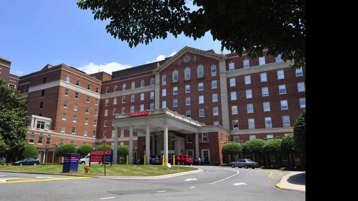 
 Novant Health Presbyterian Medical Center in Charlotte.
