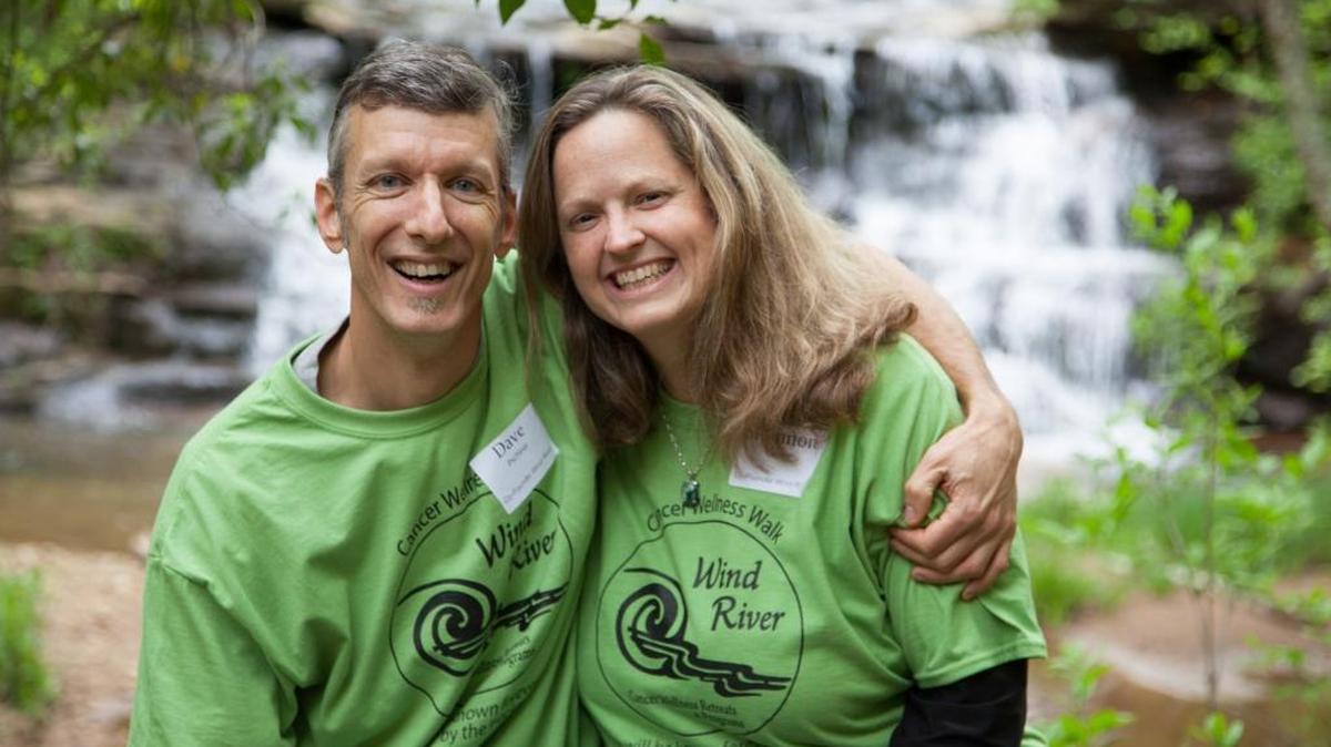 
Dave Pschirer and his life partner, Shannon Carney, left high-powered careers to start a retreat center for cancer patients. 
