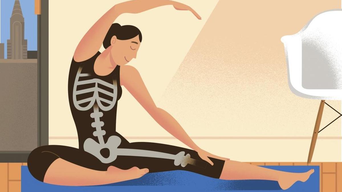 A small pilot study reported in 2009 showed an increase in bone density in the spine and hips of yoga enthusiasts, indicating that the practice may help fight osteoporosis.