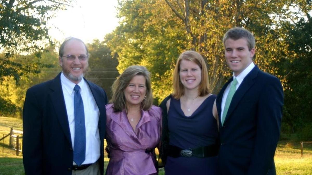 
The McLeod family in fall 2011, after Mans’ diagnosis. Left to right: Mans, Carole, their daughter Anna and son Will.
