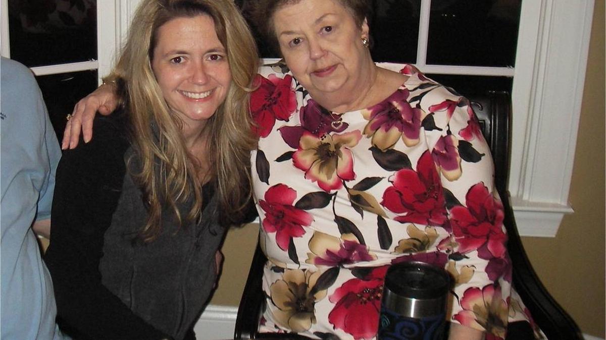 Michelle Scroggs-Higgins and her mother, Mary Carolyn Scroggs, who died May 2, 2013.