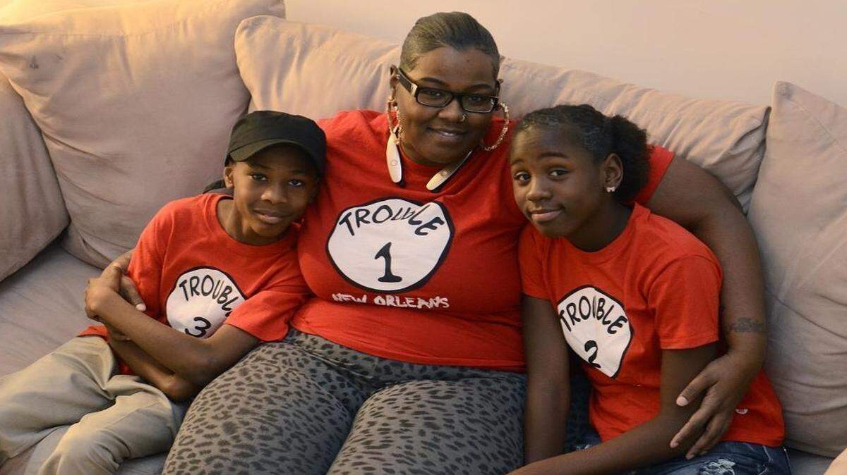 Tanesha Garner needs help with Christmas gifts for her children Tyler Walton, 10 (left) and Tei'anna Garner, 12.