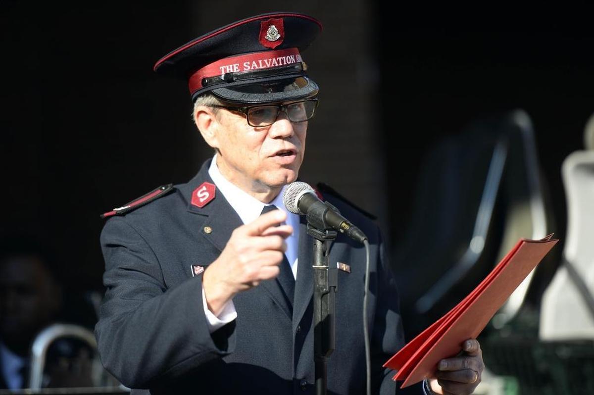 Major Larry Broome, area commander for the Salvation Army of Greater Charlotte