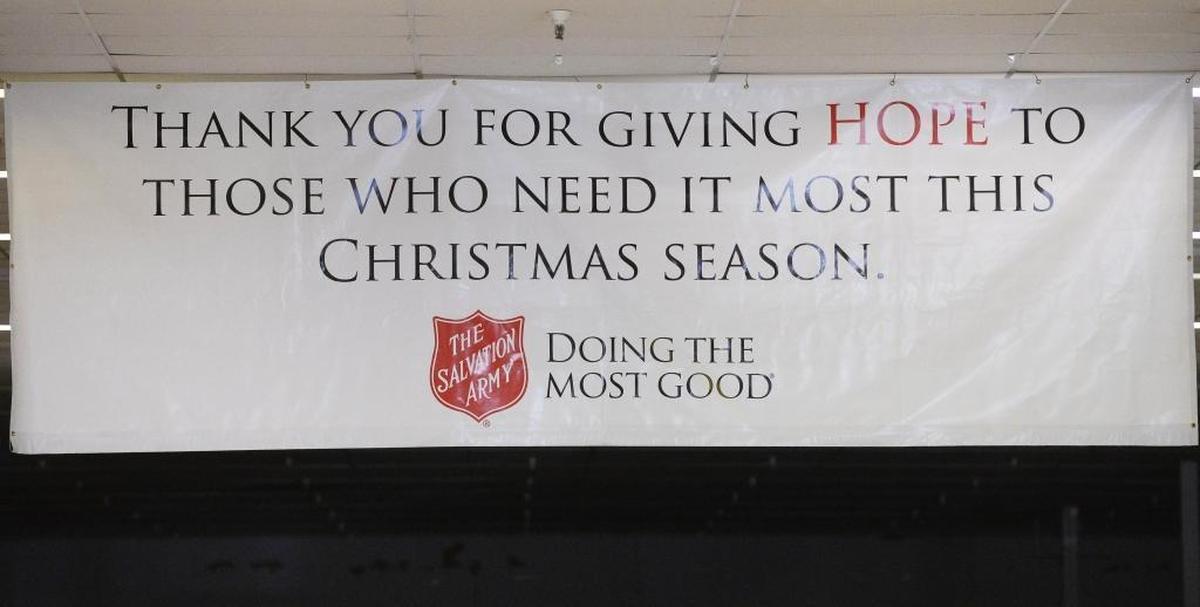 About 10,500 children are registered to receive toys and clothes through the Salvation Army’s Christmas program this year.