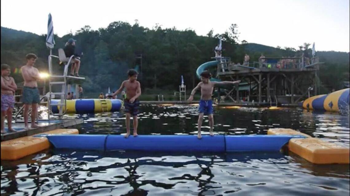 The boys leave for camp a little nervous. They return home with more self-confidence.