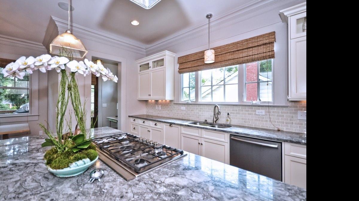 
Windows that help keep the heat out make it possible to have more natural light in key areas of the Energy Star home. It was built by Banister Homes. 
