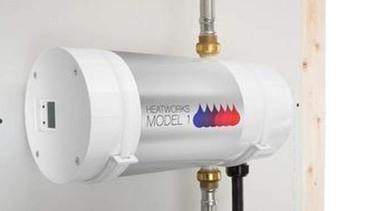 
Because they’re small, you can install HeatWorks units in several places to move water to your faucets faster. 
