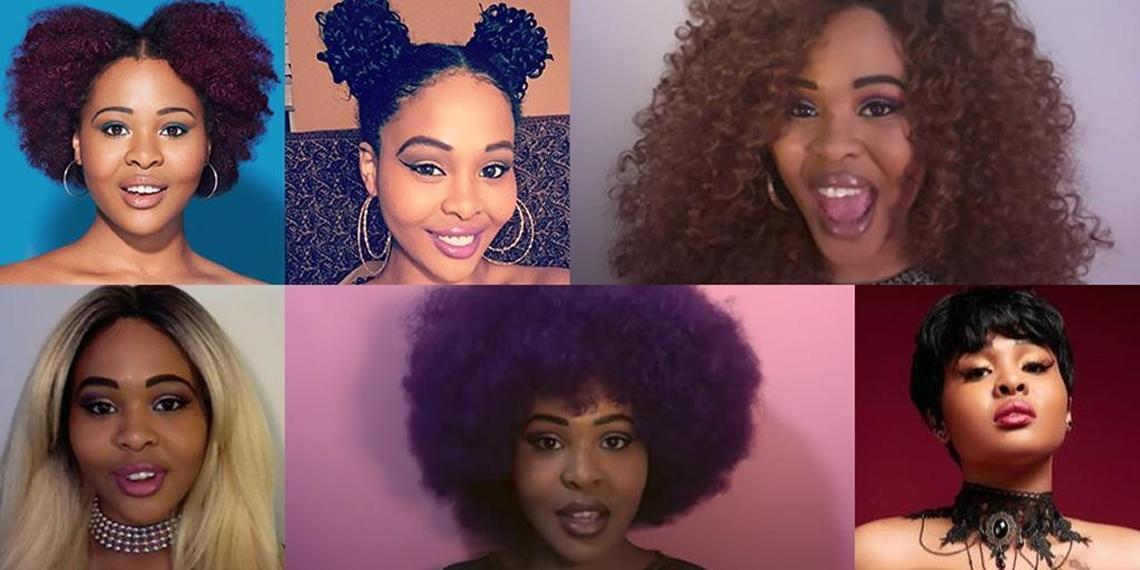 Jionde changes her look significantly from post to post on Twitter, her website and YouTube.