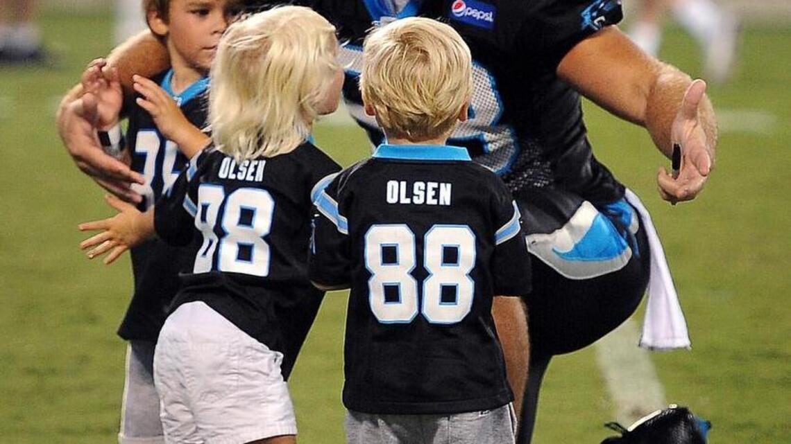 The more people who beat Greg Olsen in this 5K, the better for his cause
