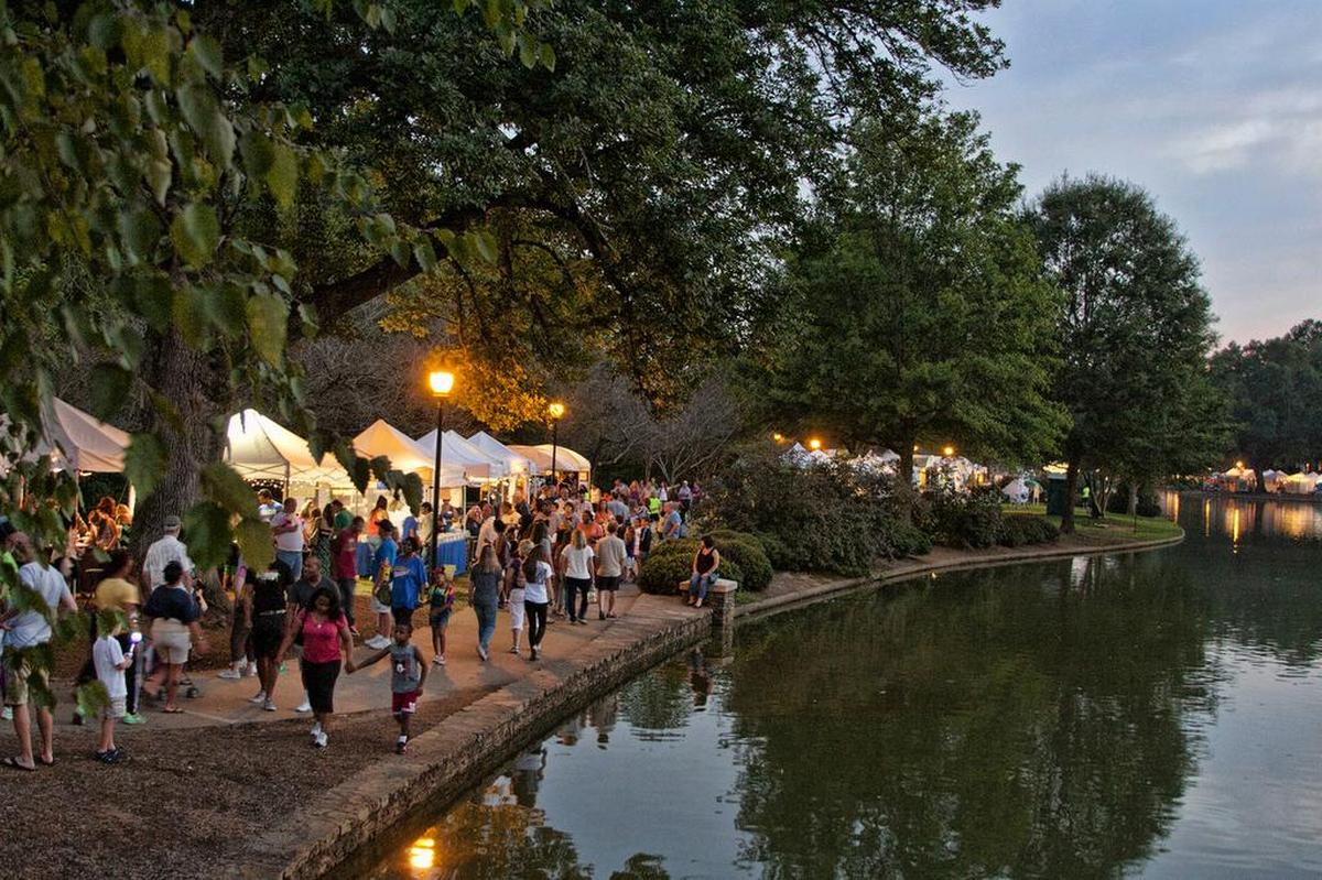 Festival in the Park, held in Freedom Park, is Charlotte’s oldest arts festival.