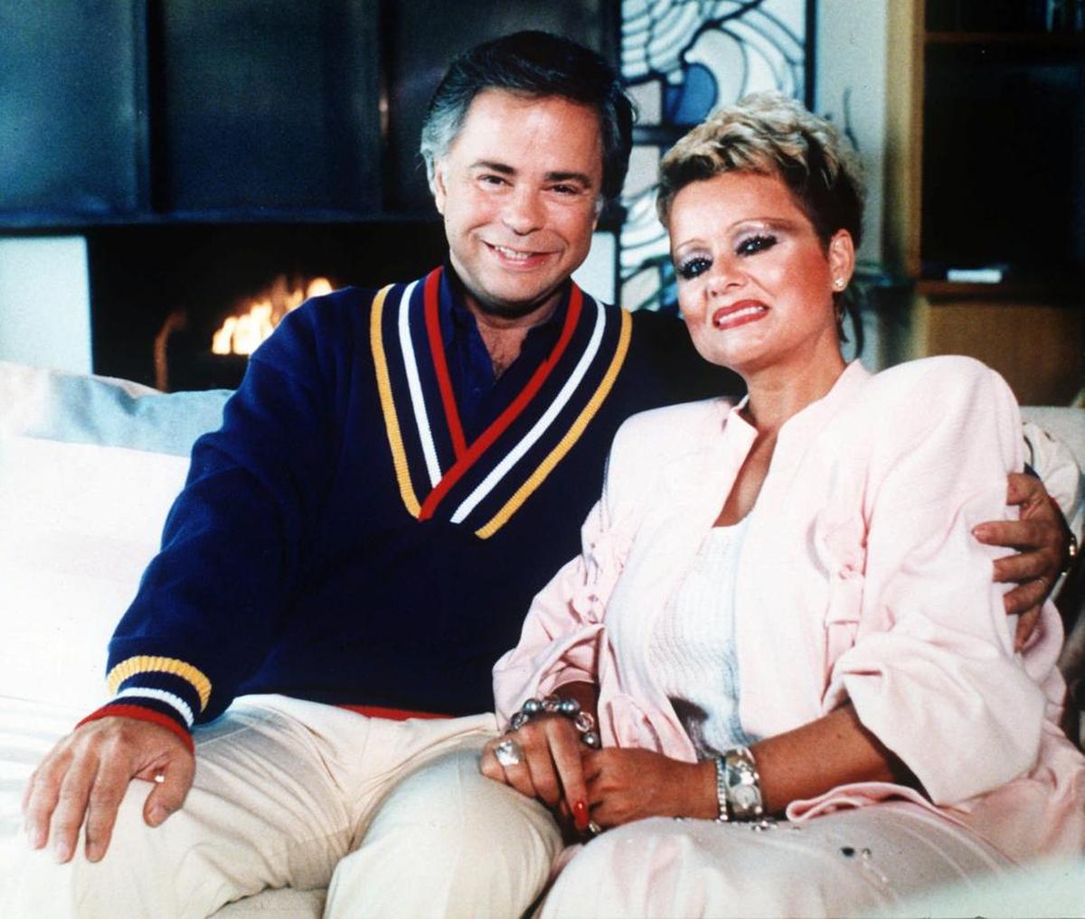 Jim and Tammy Bakker in 1987, the year he resigned and their PTL empire collapsed. Tammy later divorced Bakker while he was in prison for bilking 116,000 followers of his PTL ministries out of $158 million in the 1980s.