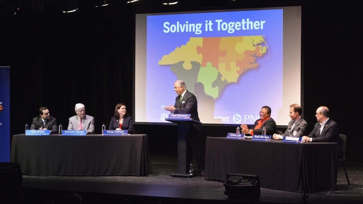The Charlotte Observer and PNC Bank hosted a forum on teacher pay.