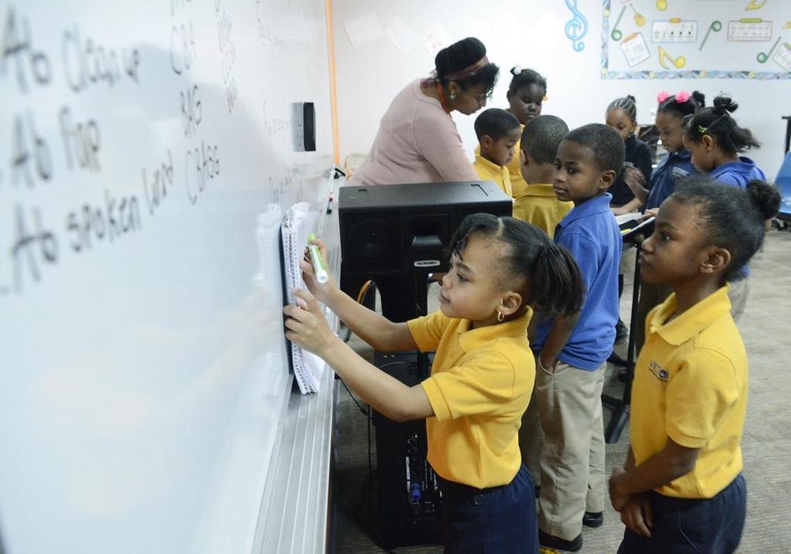 Students at Victory Christian Center School, a beneficiary of N.C.’s Opportunity Scholarship program.