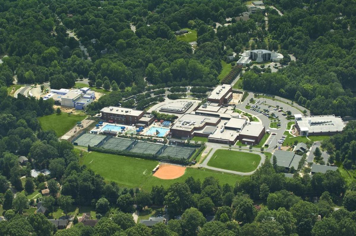 Isaac Luski was deeply involved in the city’s Jewish community and was a part of the leadership group that helped establish the Shalom Park campus, pictured here, in south Charlotte.