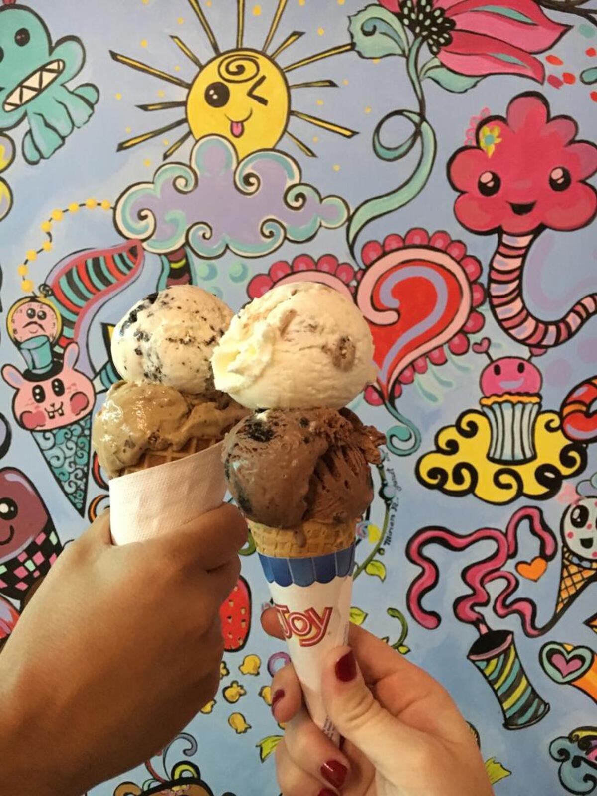 Two Scoops, 913 Central Ave., Charlotte; 807 Williamson Road, Suite 108, Mooresville.